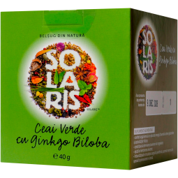 Ceai verde ginkgo biloba 20dz - SOLARIS