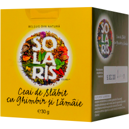 Ceai slabit ghimbir lamaie 20dz - SOLARIS
