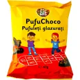 Pufuleti porumb glazurati cacao PufuChoco 40g - SOLARIS