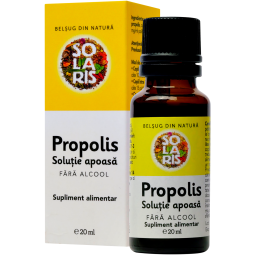 Solutie apoasa propolis 30,2% fara alcool 20ml - SOLARIS