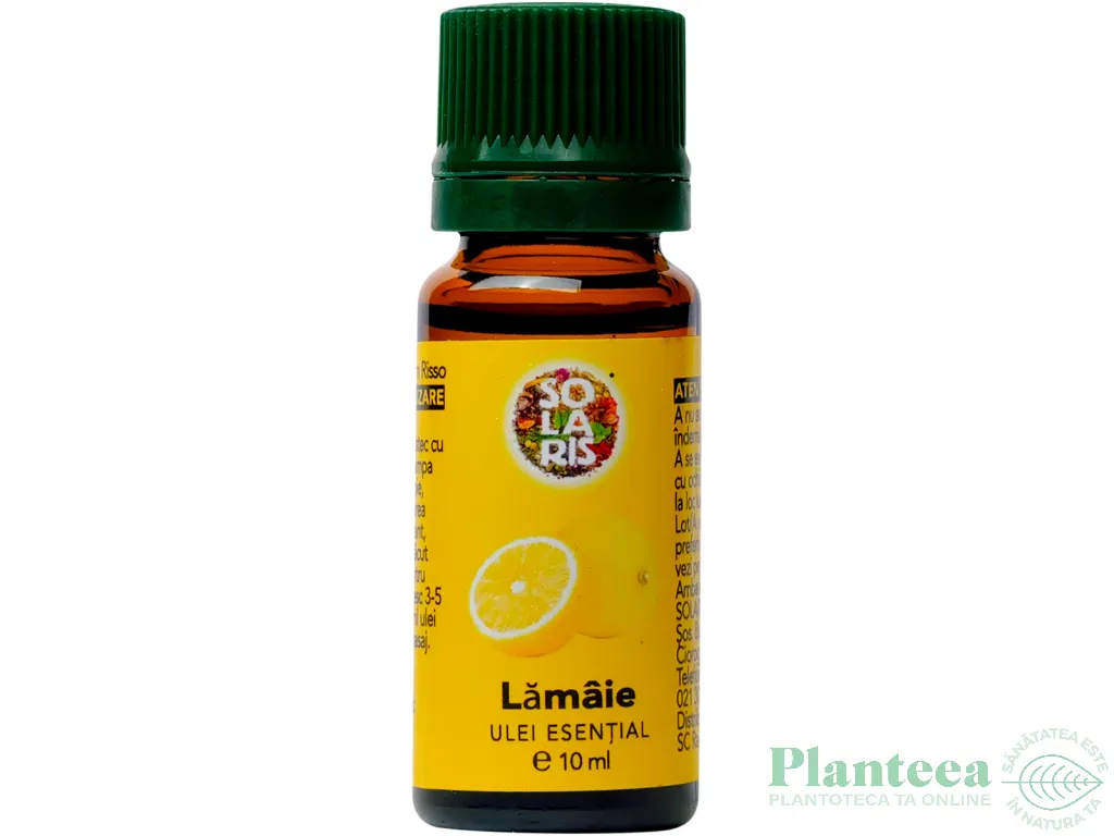 Tester ulei esential lamaie 10ml - SOLARIS