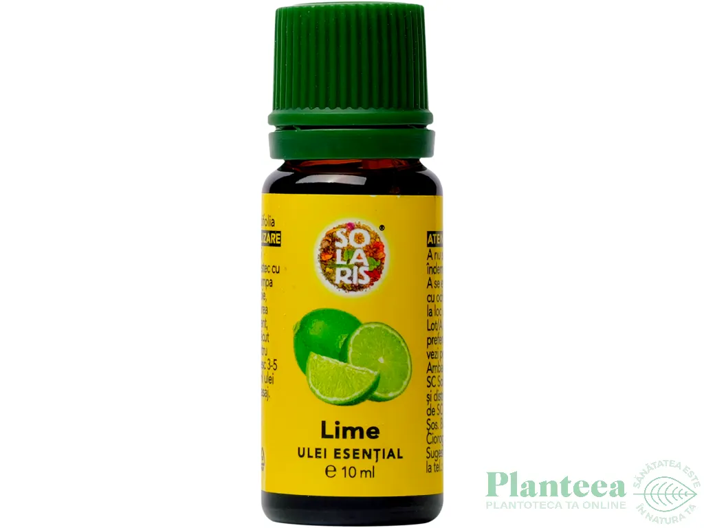Tester ulei esential lime 10ml - SOLARIS