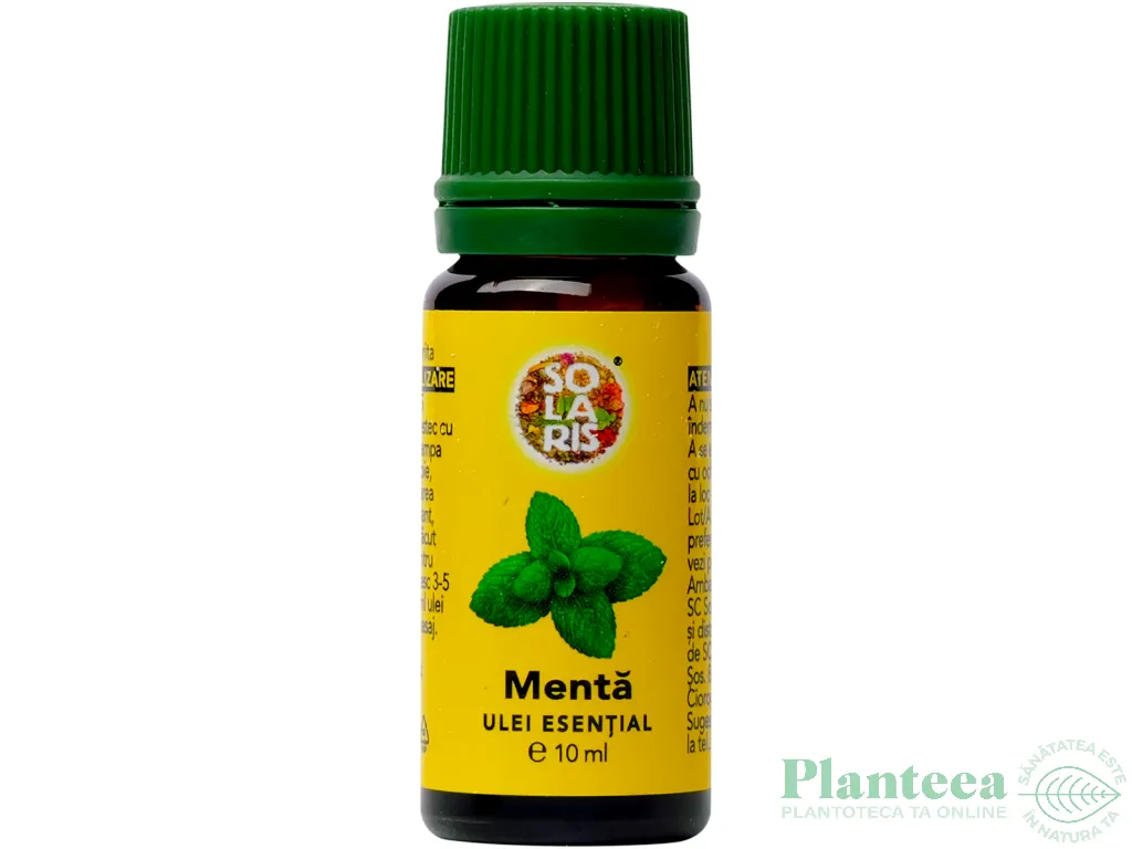 Tester ulei esential menta 10ml - SOLARIS