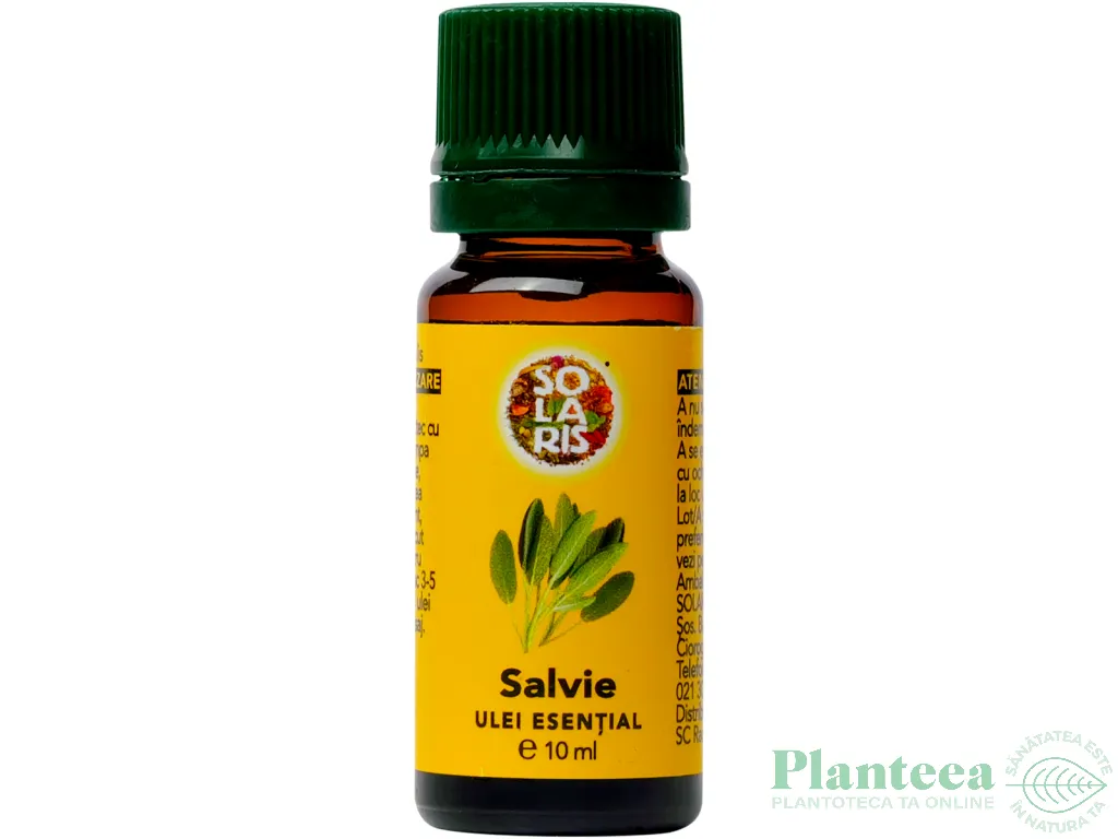 Tester ulei esential salvie 10ml - SOLARIS