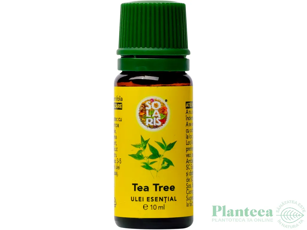 Tester ulei esential tea tree 10ml - SOLARIS