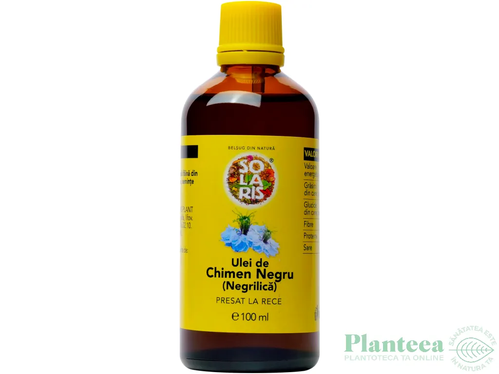 Ulei chimen negru [negrilica] 100ml - SOLARIS