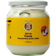 Ulei cocos dezodorizat pt gatit 500ml - SOLARIS