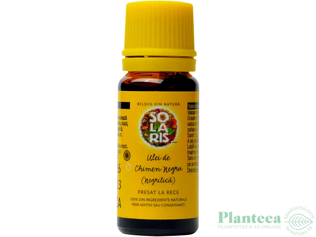Ulei chimen negru [negrilica] 10ml - SOLARIS