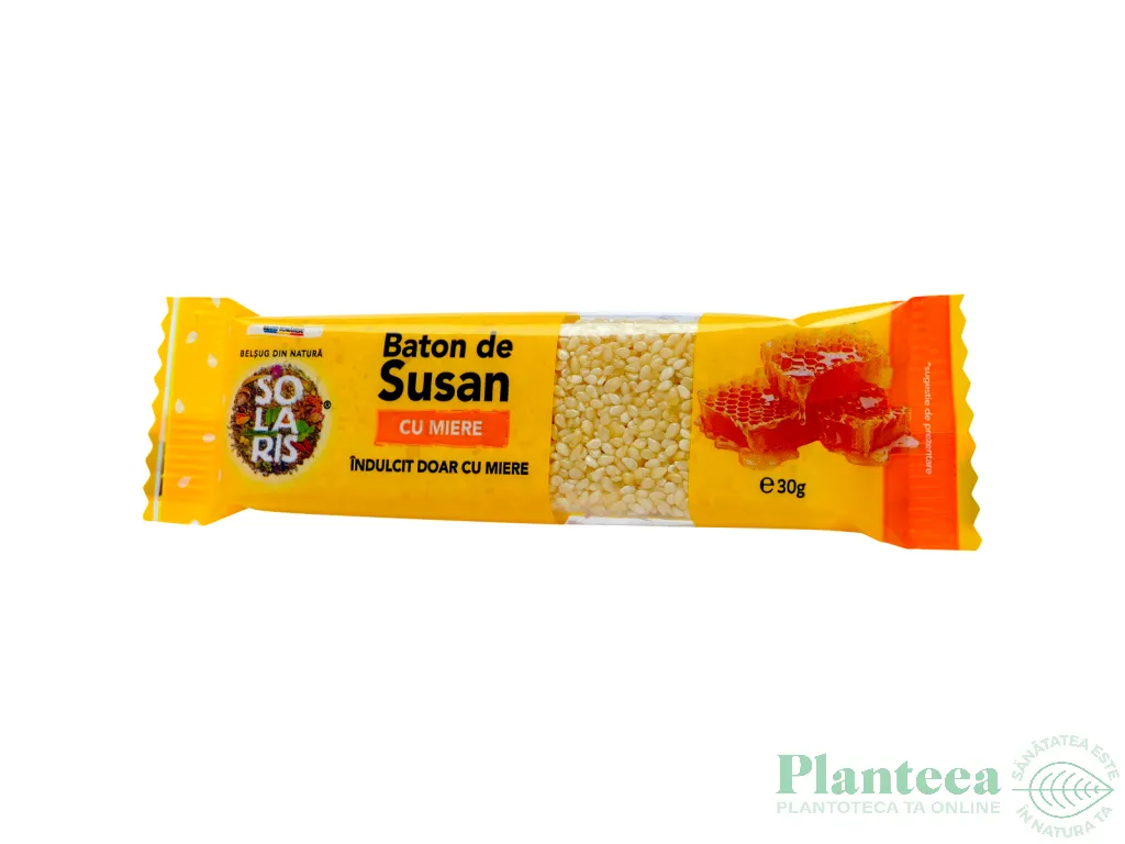 Baton susan miere fara zahar 30g - SOLARIS