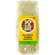 Sare mare grunjoasa celtica neiodata 250g - SOLARIS