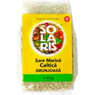 Sare mare grunjoasa celtica neiodata 500g - SOLARIS