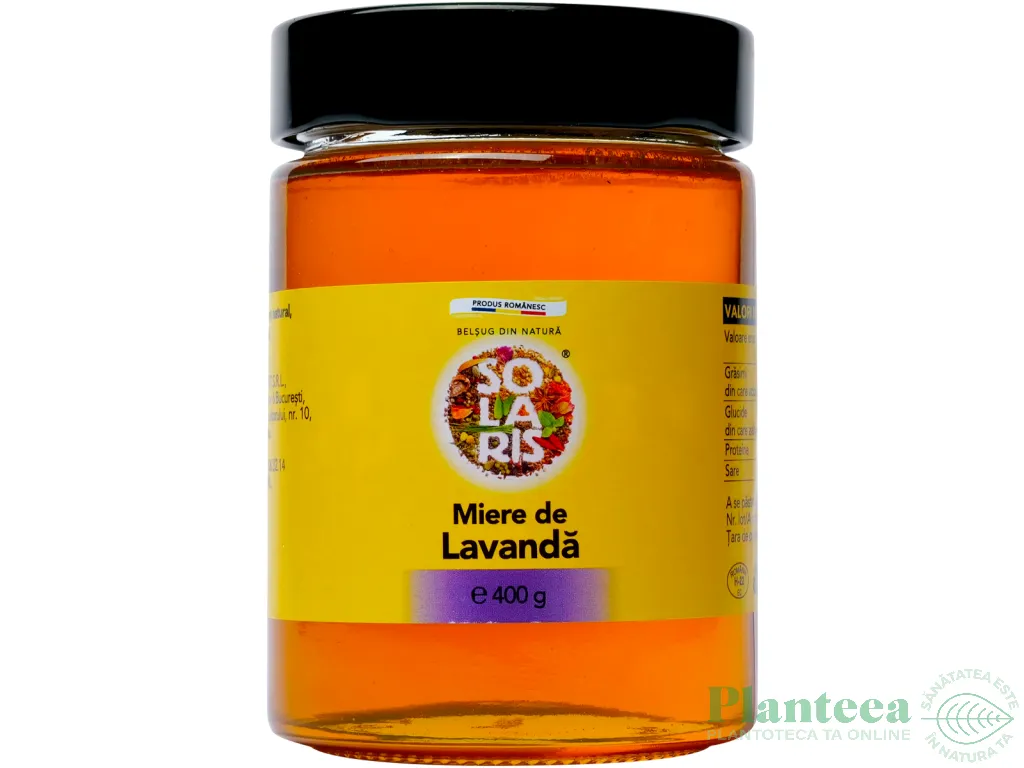 Miere lavanda 400g - SOLARIS