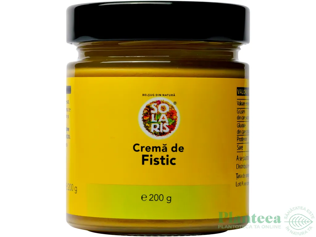 Crema tartinabila fistic 200g - SOLARIS