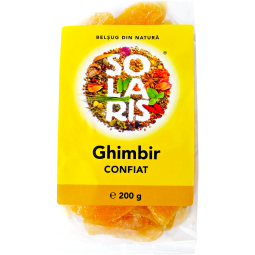 Ghimbir confiat bucati 200g - SOLARIS
