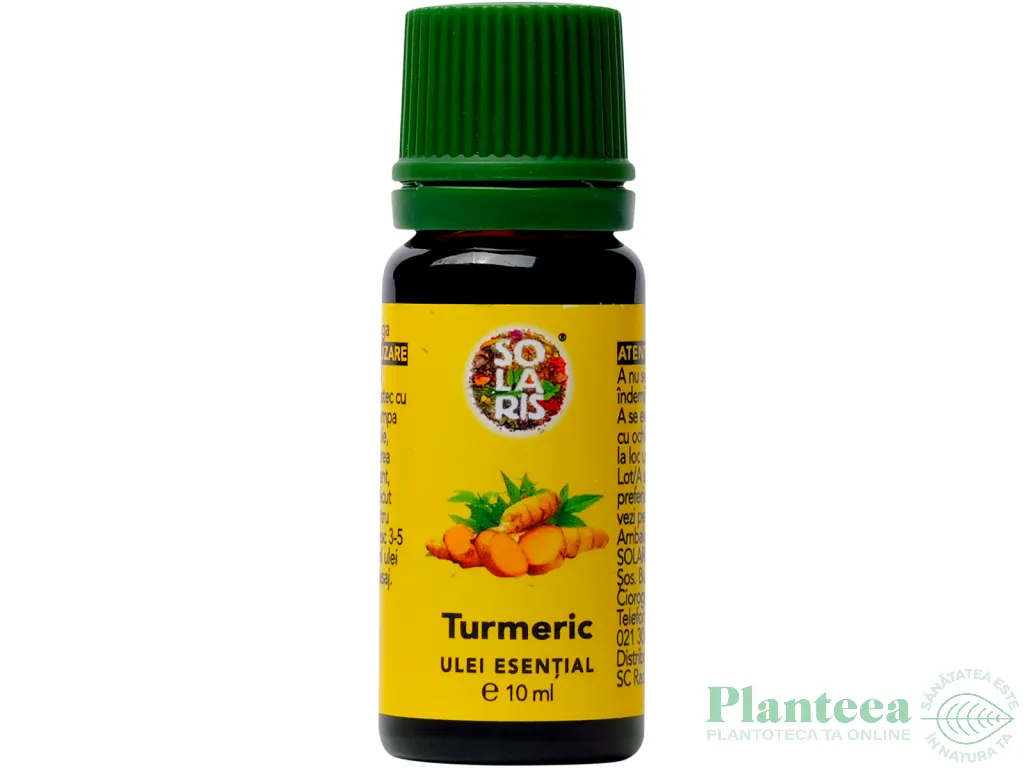Ulei esential turmeric 10ml - SOLARIS