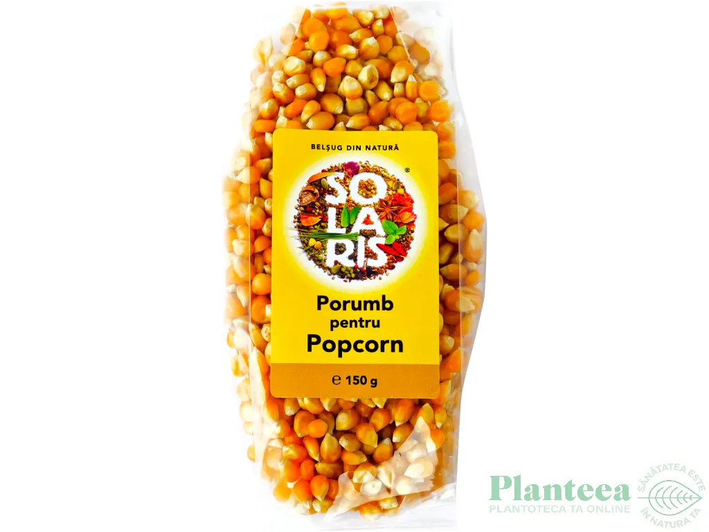 Porumb boabe pt popcorn 150g - SOLARIS