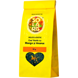 Ceai verde mango ananas 90g - SOLARIS