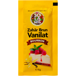 Zahar brun vanilat bourbon 8g - SOLARIS