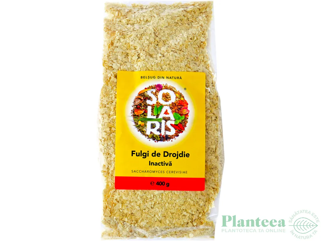 Fulgi drojdie bere inactiva 400g - SOLARIS