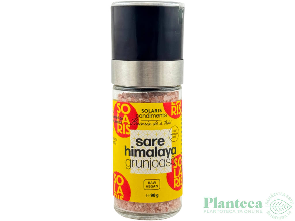 Sare roz grunjoasa Himalaya rasnita reutilizabila 90g - SOLARIS