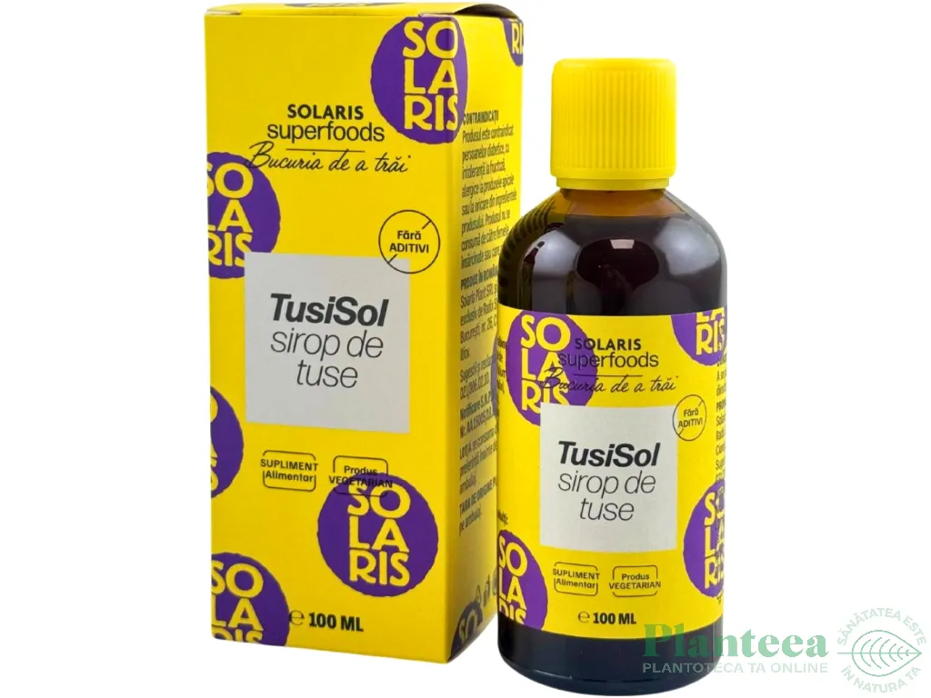 Sirop tuse Tusisol 100ml - SOLARIS
