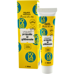 Unguent propolis galbenele 40ml - SOLARIS WELLNESS