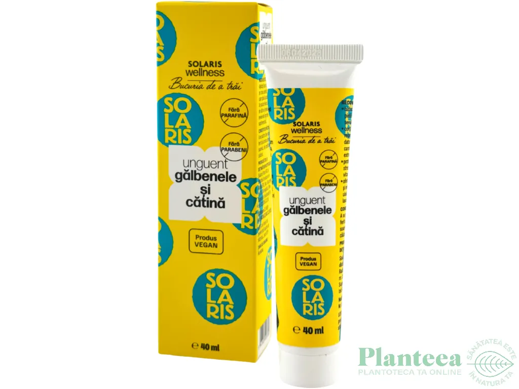 Unguent galbenele catina 40ml - SOLARIS WELLNESS