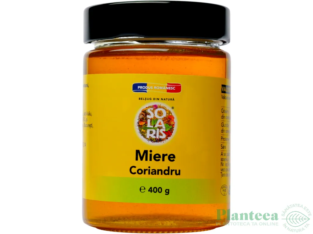 Miere coriandru 400g - SOLARIS