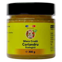 Miere coriandru cruda eco 300g - SOLARIS BIO