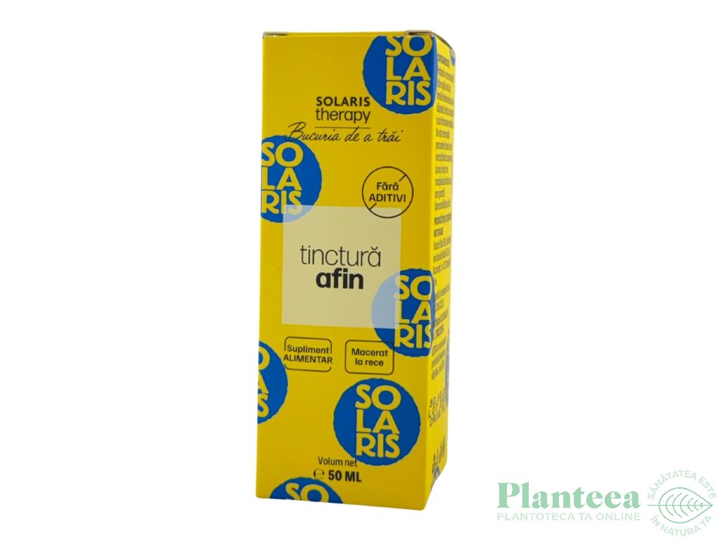 Tinctura afin frunze 50ml - SOLARIS THERAPY