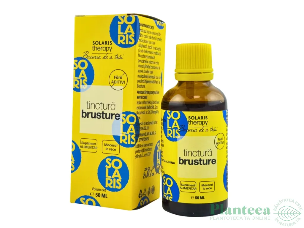Tinctura brusture 50ml - SOLARIS THERAPY