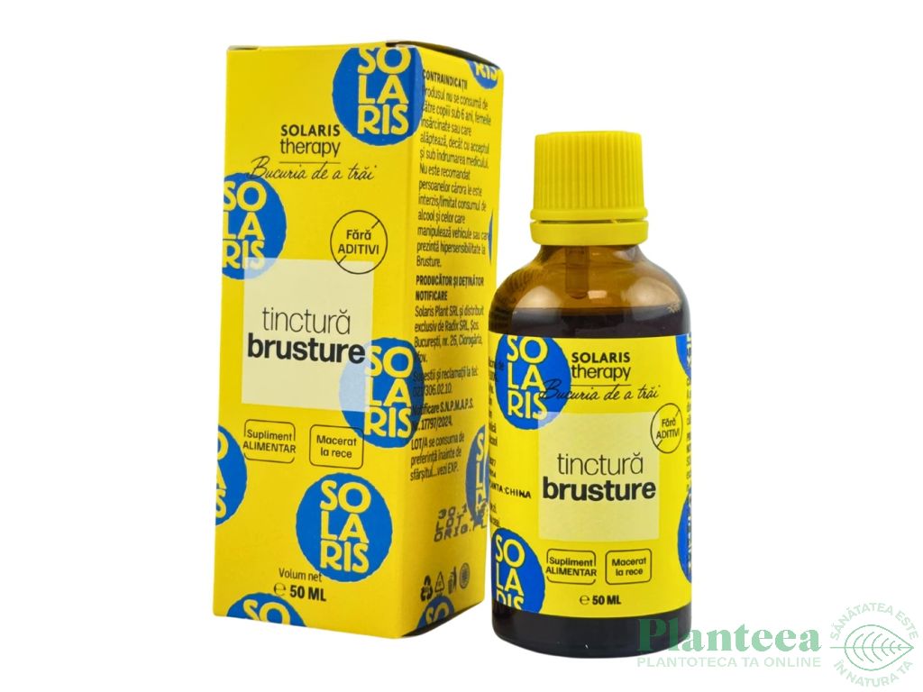 Tinctura brusture 50ml - SOLARIS THERAPY