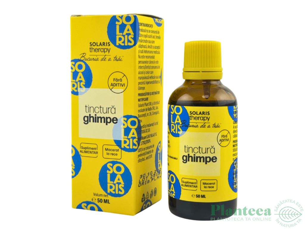 Tinctura ghimpe 50ml - SOLARIS THERAPY