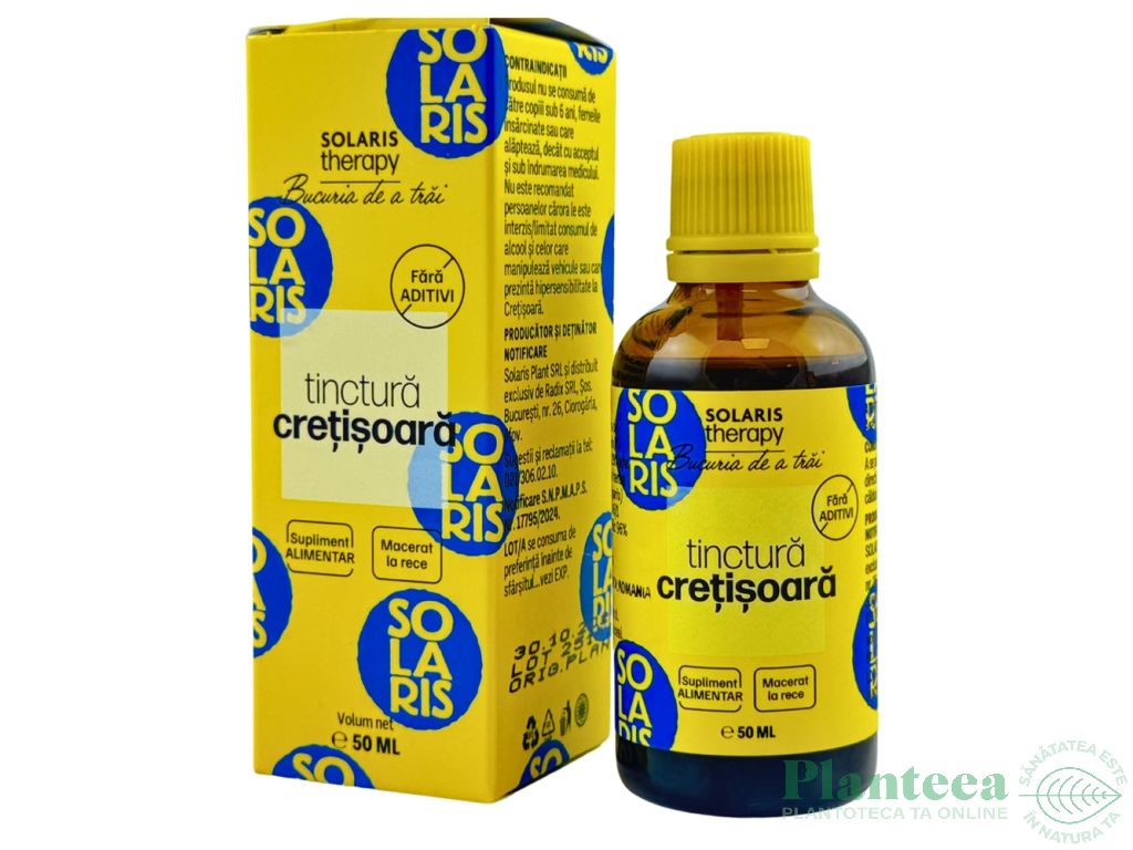 Tinctura cretisoara 50ml - SOLARIS THERAPY