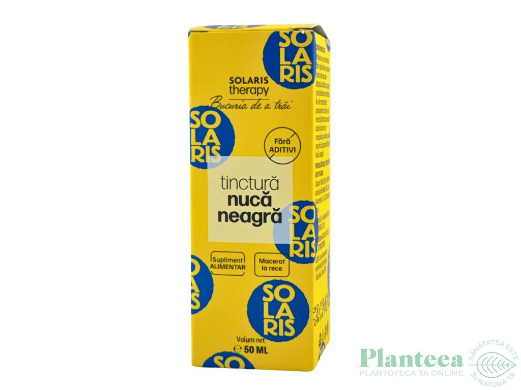 Tinctura nuca neagra 50ml - SOLARIS THERAPY