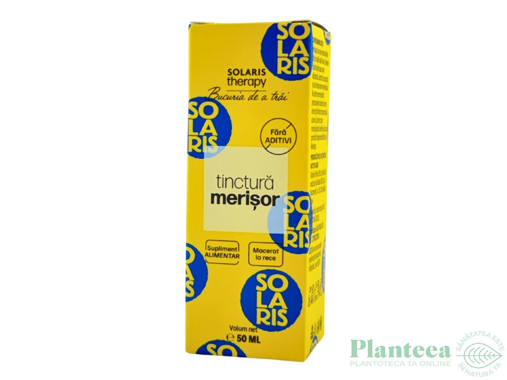 Tinctura merisor 50ml - SOLARIS THERAPY