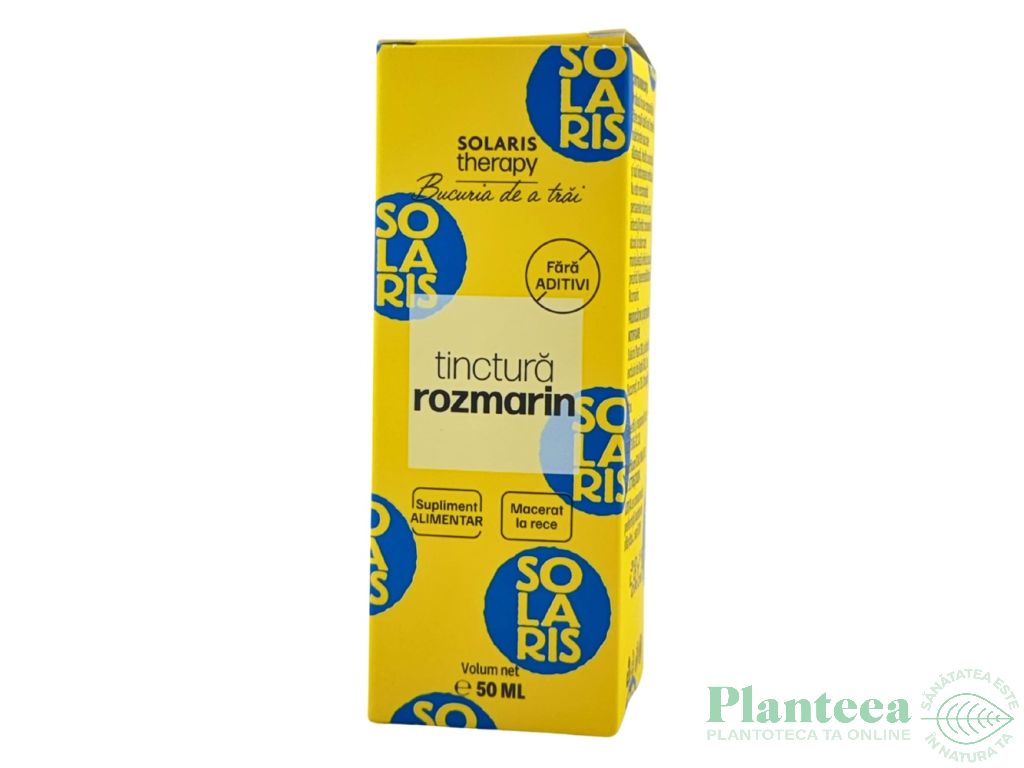 Tinctura rozmarin 50ml - SOLARIS THERAPY