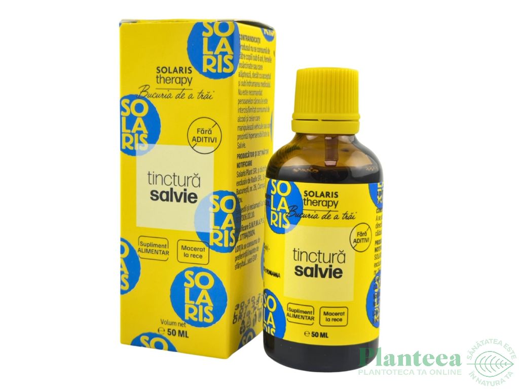 Tinctura salvie 50ml - SOLARIS THERAPY