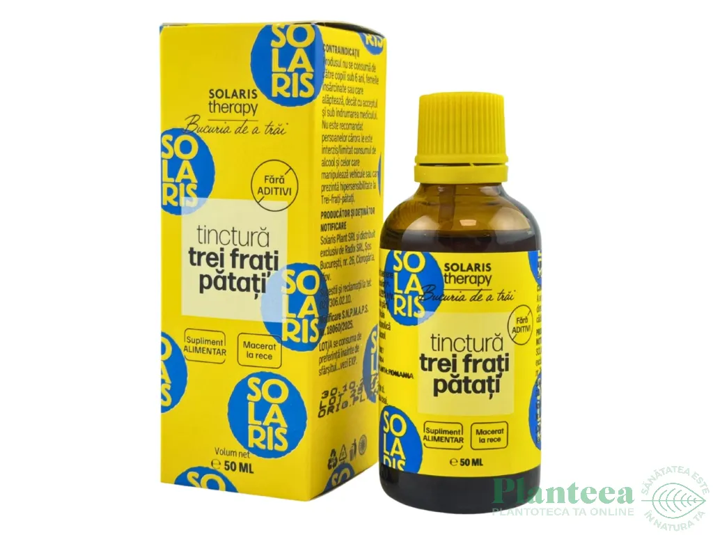 Tinctura trei frati patati 50ml - SOLARIS THERAPY