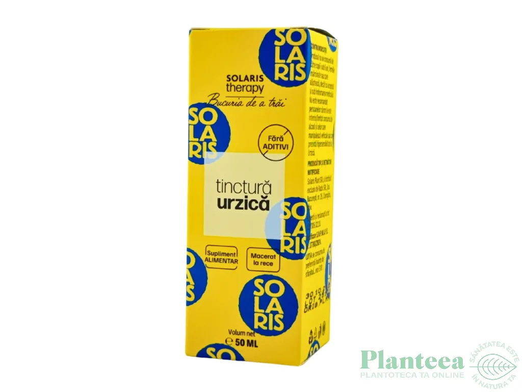 Tinctura urzica 50ml - SOLARIS THERAPY