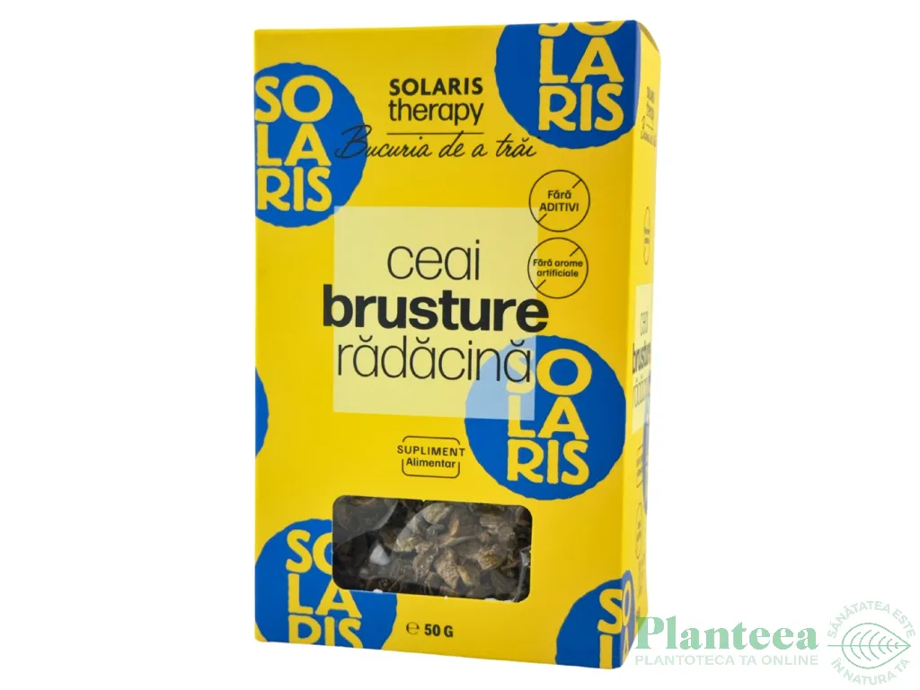Ceai brusture radacina 50g - SOLARIS THERAPY