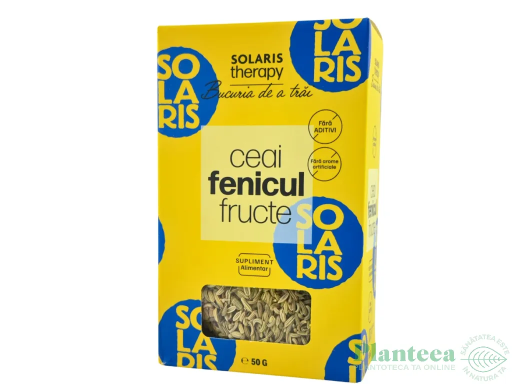 Ceai fenicul fructe 50g - SOLARIS THERAPY