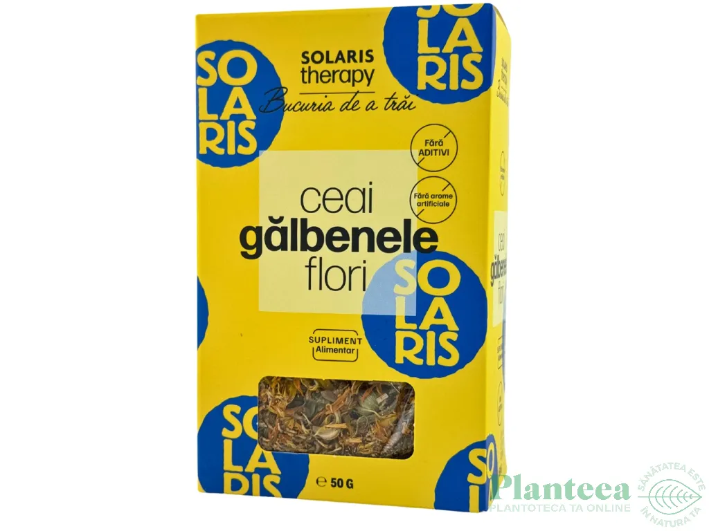 Ceai galbenele flori 50g - SOLARIS THERAPY