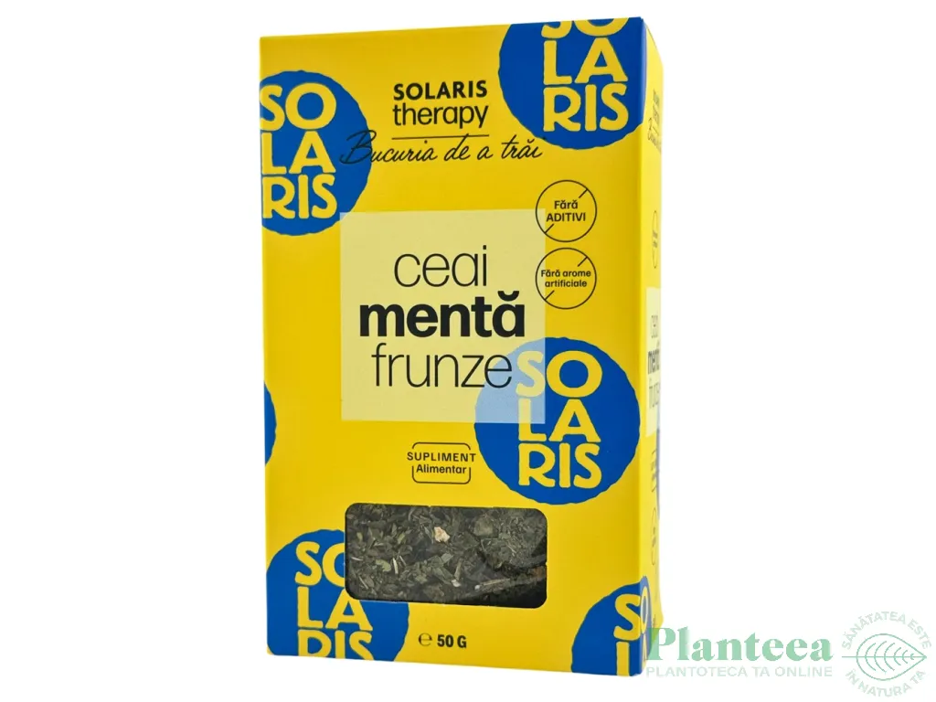 Ceai menta 50g - SOLARIS THERAPY