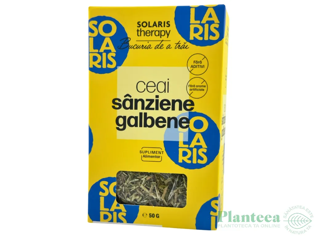 Ceai sanziene galbene 50g - SOLARIS THERAPY