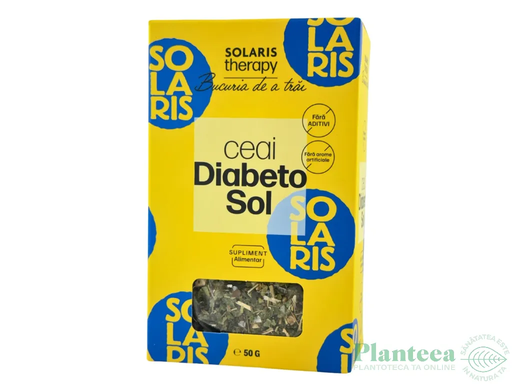 Ceai Diabetosol 20dz - SOLARIS THERAPY