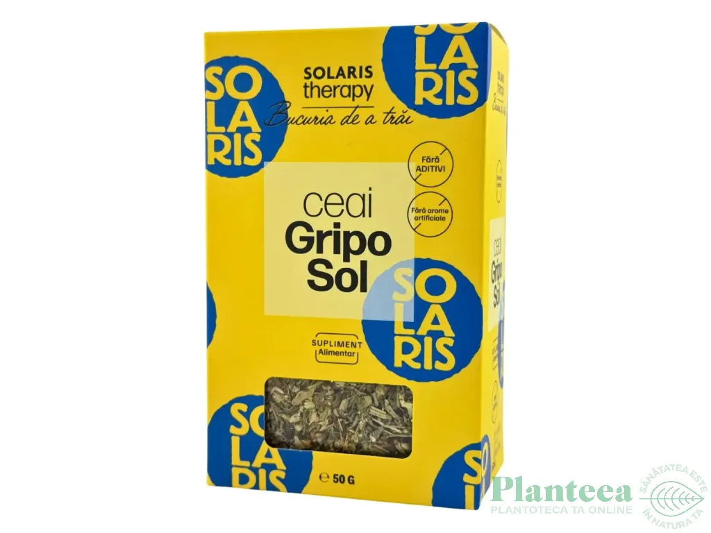 Ceai Griposol 50g - SOLARIS THERAPY