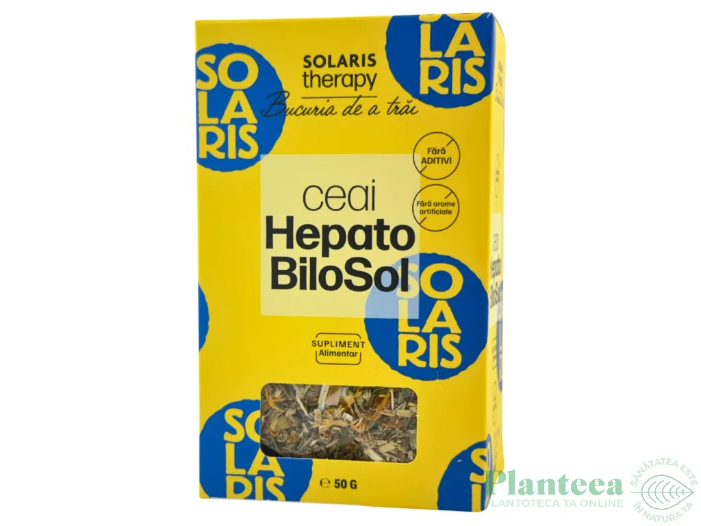 Ceai HepatoBilosol 50g - SOLARIS THERAPY