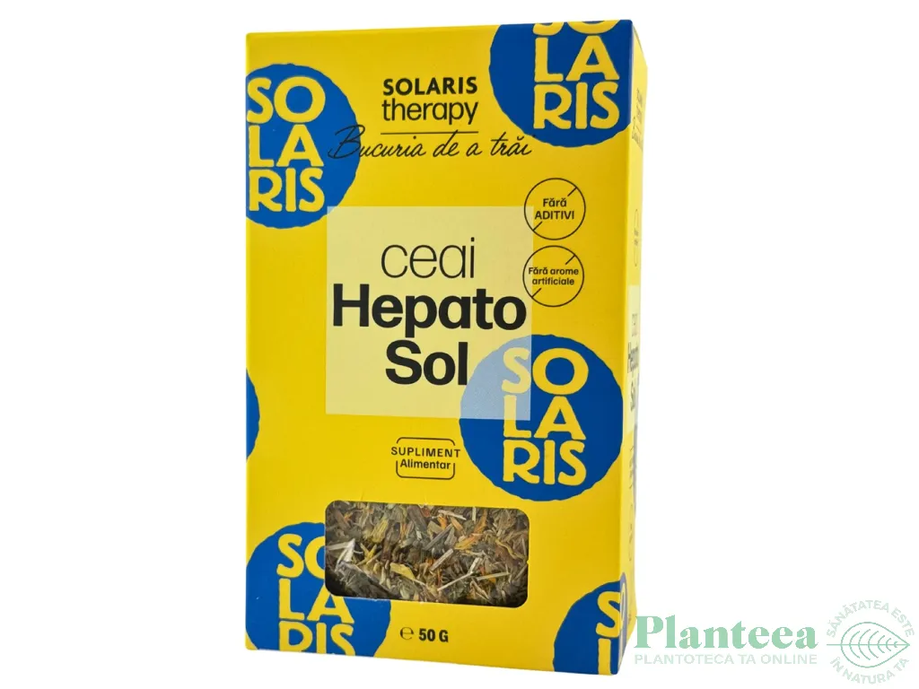 Ceai Hepatosol 50g - SOLARIS THERAPY