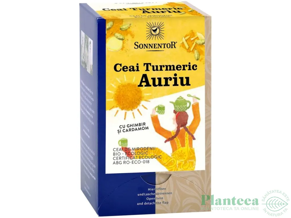 Ceai Turmeric fin eco 120g - SONNENTOR